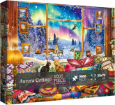 Aurora Cottage Jigsaw Puzzle 1000 Stücke